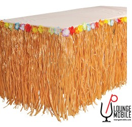 Jupe de sales table hawaienne